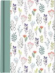A5 notitieboek
linnen rug
'bloemen en planten'